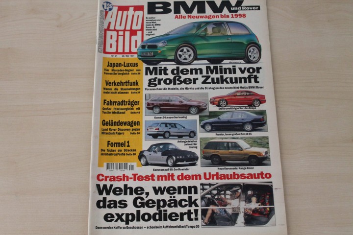Deckblatt Auto Bild (21/1994)